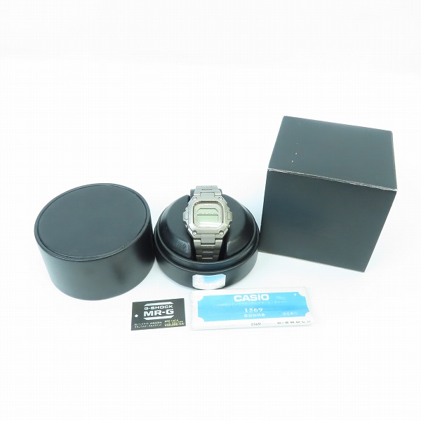 実際に弊社で買取させて頂いたG-SHOCK/Gショック MR-G メタルバンド MRG-110T-8【動作未確認】の画像 5枚目