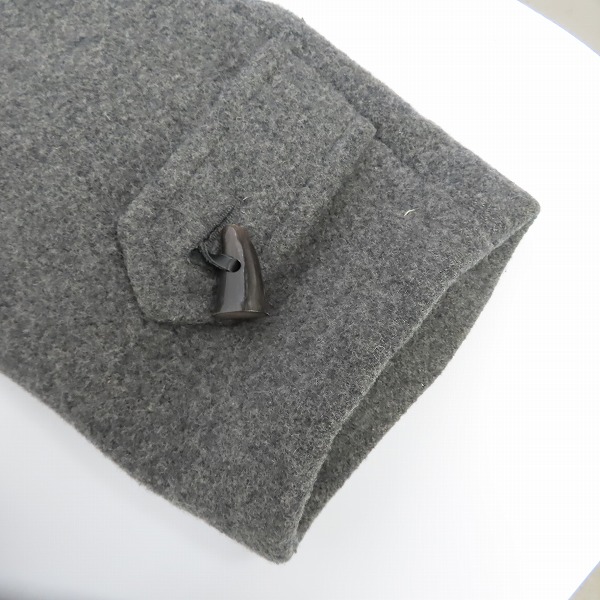 実際に弊社で買取させて頂いたBurberrys/バーバリー 裏地チェック柄 ダッフルコート/Lの画像 6枚目