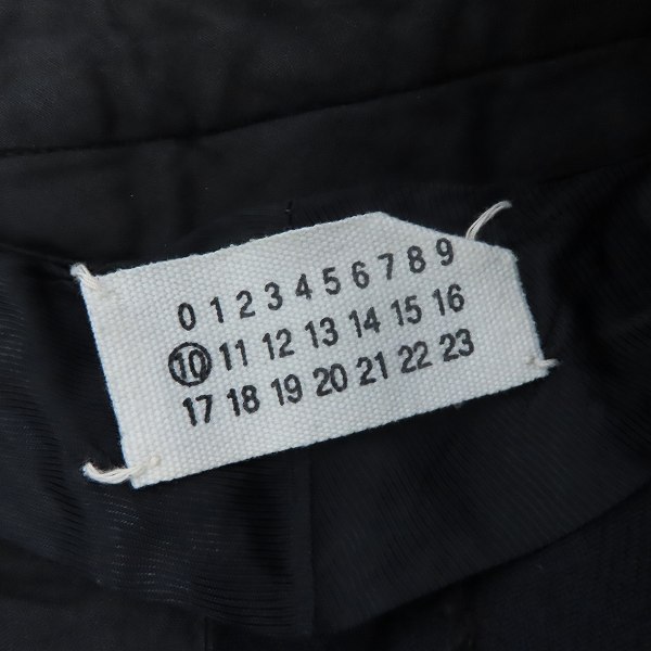 実際に弊社で買取させて頂いたMartin Margiela 10/マルタンマルジェラ10 ブーツカットスラックスパンツ/44の画像 2枚目
