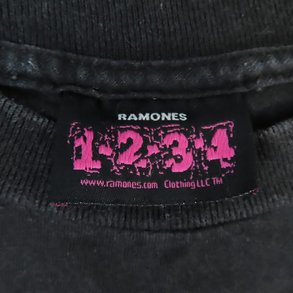 実際に弊社で買取させて頂いたAMONES/ラモーンズ 等 バンドTシャツ/半袖 S/M 7点セットの画像 5枚目