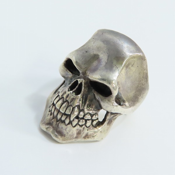 実際に弊社で買取させて頂いたCRAZY PIG/クレイジーピッグ サイコキラースカル リング /16号