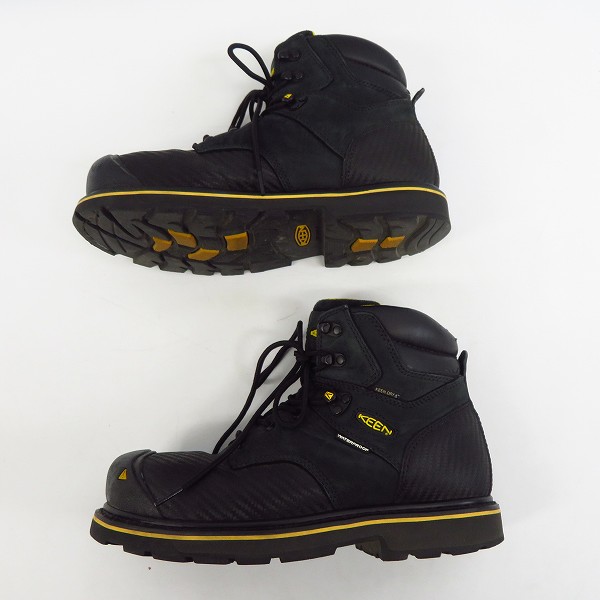 実際に弊社で買取させて頂いたKEEN/キーン WATERPROOF ブーツ ブラック/27の画像 3枚目
