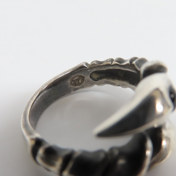 実際に弊社で買取させて頂いたBloody Mary/ブラッディマリー ダブルタローンリング/11号の画像 7枚目