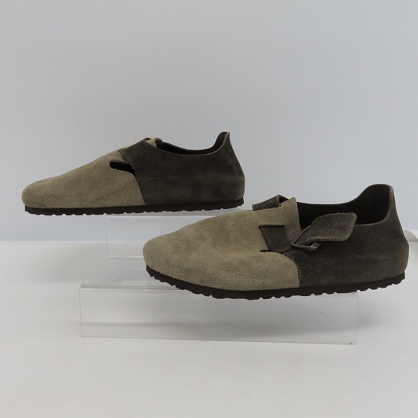 実際に弊社で買取させて頂いたBIRKENSTOCK/ビルケンシュトック LONDON BS TAUPE ロンドン スウェード 43/28.0の画像 3枚目