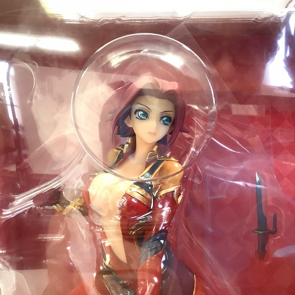 実際に弊社で買取させて頂いた【未開封】メガハウス G.E.M.シリーズ コードギアス 復活のルルーシュ 紅月カレン パイロットスーツVer.の画像 1枚目