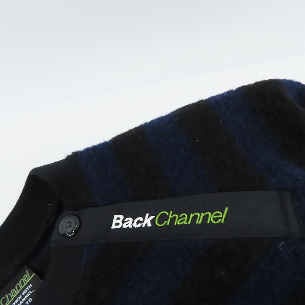 実際に弊社で買取させて頂いたBack Channel/バックチャンネル チェックウールシャツ/Sの画像 6枚目