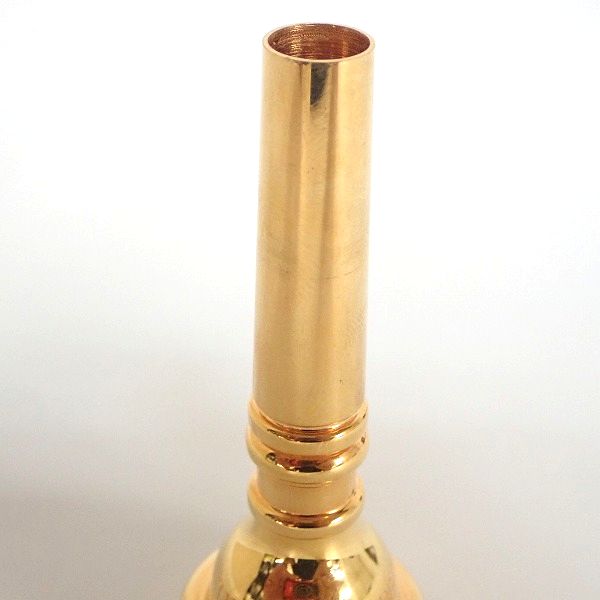 実際に弊社で買取させて頂いたVINCENT BACH/バック 1-1/2CFL フリューゲルホルン用マウスピース GP/ゴールド 3421HCの画像 4枚目