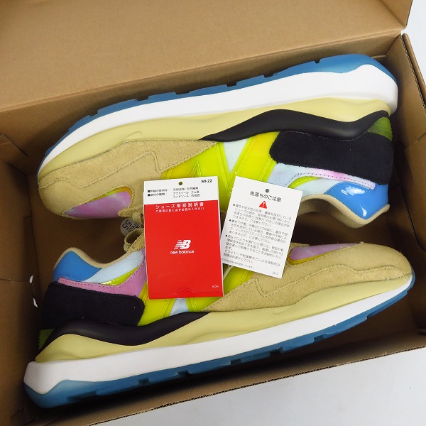 実際に弊社で買取させて頂いたNew Balance×atmos/ニューバランス×アトモス Beachside M5740AT/28の画像 6枚目