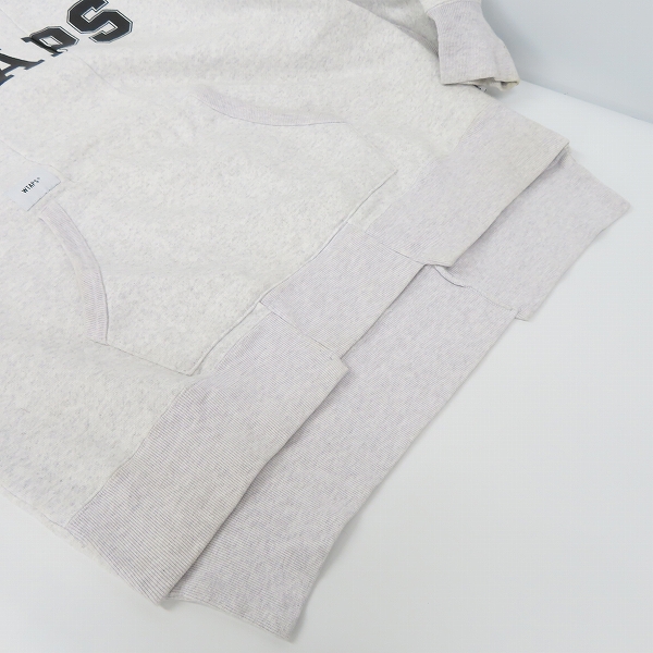 WTAPS ダブルタップス 18AW 再構築 スウェット パーカー RIPPER 02  