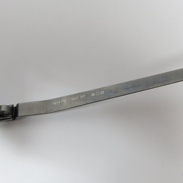 実際に弊社で買取させて頂いたMYKITA/マイキータ NO1 PIT SIZE 140 COL 232 度入り/アイウェア/メガネフレームの画像 4枚目