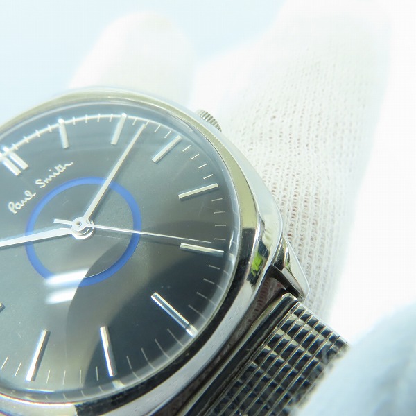 実際に弊社で買取させて頂いたPaul Smith/ポールスミス クォーツ 腕時計 5530-F52258【動作未確認】の画像 5枚目