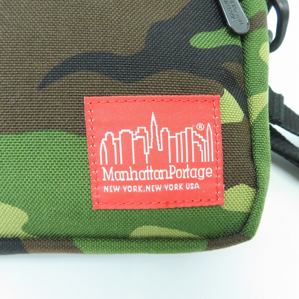 実際に弊社で買取させて頂いたManhattan Portage/マンハッタンポーテージ 迷彩柄 カモ ショルダーバッグ/ボディバッグの画像 4枚目