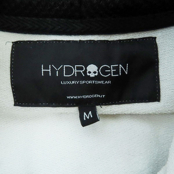 実際に弊社で買取させて頂いたHYDROGEN/ハイドロゲン スウェット ジップアップパーカー/Mの画像 2枚目