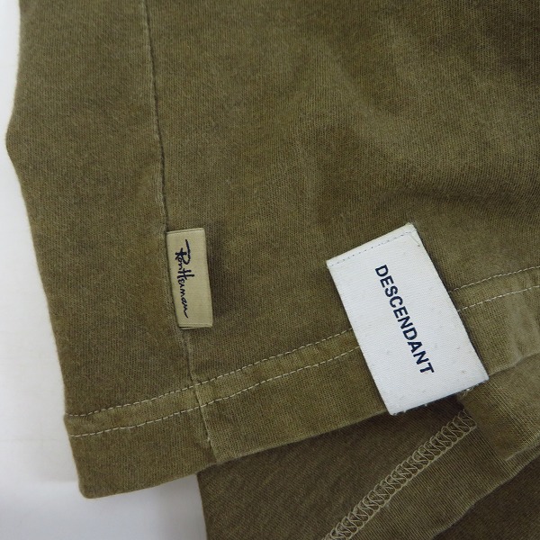実際に弊社で買取させて頂いたDESCENDANT/ディセンダント RonHerman/ロンハーマン ポケット 長袖シャツ/3の画像 5枚目