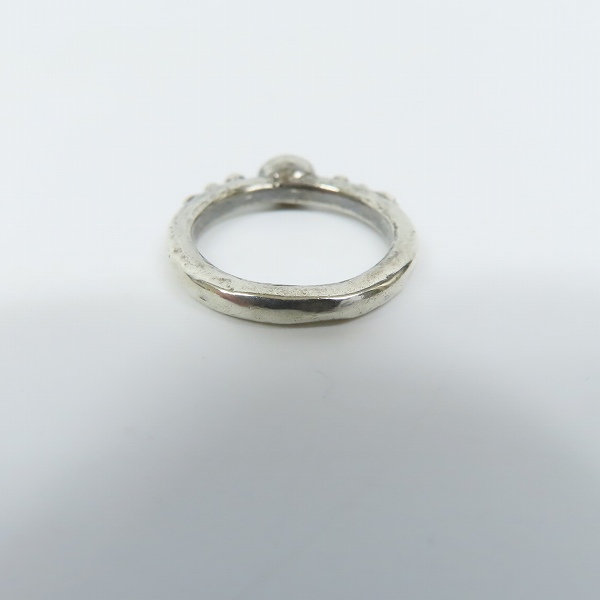 実際に弊社で買取させて頂いた【ギャラ付き】Loree Rodkin/ローリーロドキン TINY MEDIEVAL OVAL BEZEL CROSS BANDリングwブルートパーズ 9号の画像 3枚目