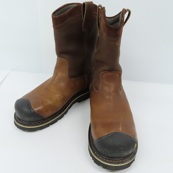 実際に弊社で買取させて頂いたKEEN/キーン アウトドアレザーブーツ F2413-11/27