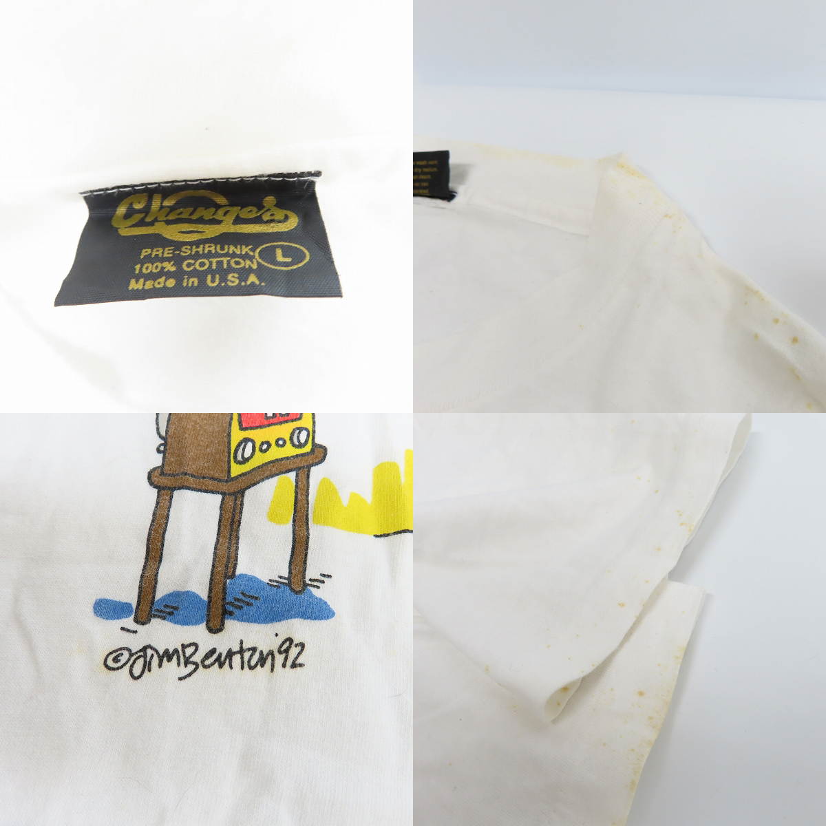 実際に弊社で買取させて頂いたOASIS/オアシス KISS/キッス その他洋楽バンドTシャツ/半袖 5点セットの画像 6枚目