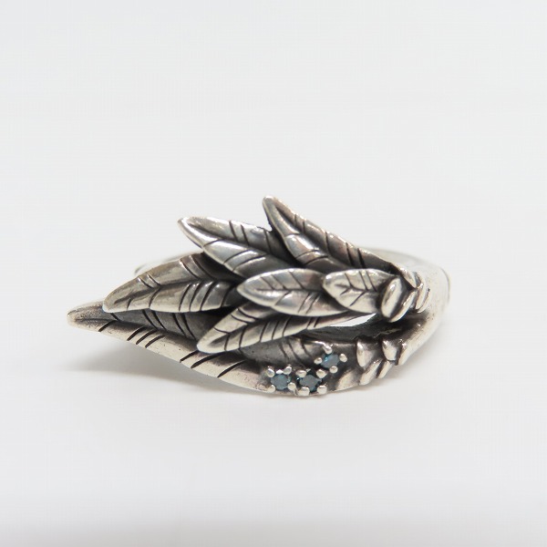 実際に弊社で買取させて頂いたBloody Mary/ブラッディマリー 雛鳥 ビビットリング ｗ/ブルーダイヤモンド/11号の画像 1枚目