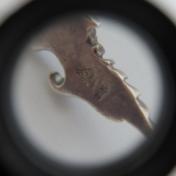 実際に弊社で買取させて頂いた【ギャラ付】THIRTEEN DESIGNS/サーティーンデザインズ FE-2 HOOP BONE & TINY 13 SPADE WING PIERCE/ピアスの画像 4枚目