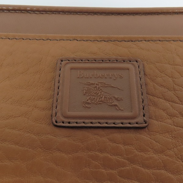 実際に弊社で買取させて頂いたBURBERRYS/バーバリーズ セカンドバッグ/クラッチバッグ ブラウンの画像 3枚目