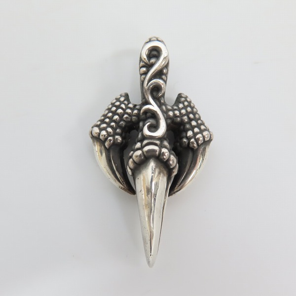 実際に弊社で買取させて頂いたBloody Mary/ブラッディマリー 廃番 creature/クリーチャー ドラゴンクロー ペンダントの画像 1枚目