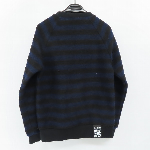 実際に弊社で買取させて頂いたBack Channel/バックチャンネル チェックウールシャツ/Sの画像 1枚目