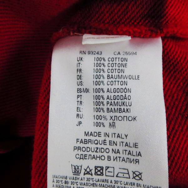 実際に弊社で買取させて頂いたDIESEL BLACK GOLD/ディーゼルブラックゴールド ジップアップパーカー/Sの画像 3枚目