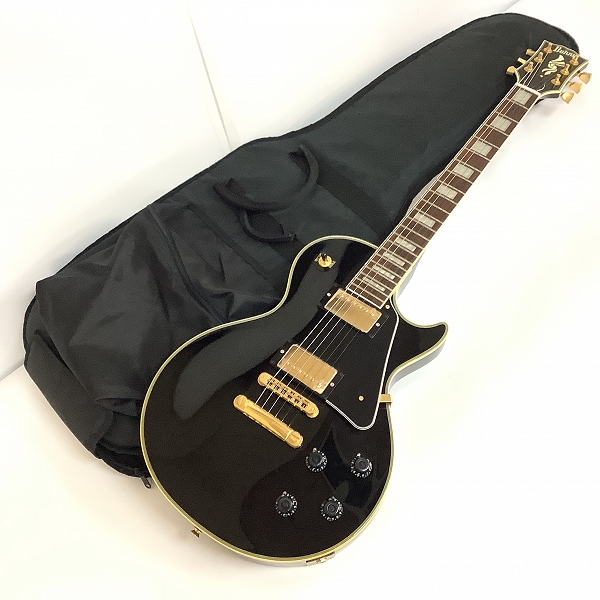 実際に弊社で買取させて頂いた★Burny by FERNANDES/バーニー レスポールカスタムタイプ エレキギター ソフトケース付きの画像 0枚目