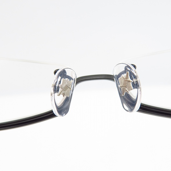 実際に弊社で買取させて頂いたLess than human/レスザンヒューマン アンダーリム メガネフレーム po6po10 195nの画像 3枚目