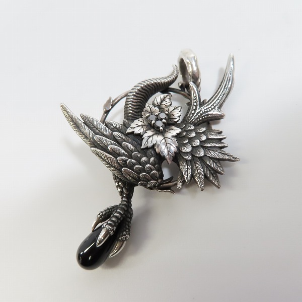 実際に弊社で買取させて頂いたBloody Mary/ブラッディマリー キングダム ペンダント w/ブラックダイヤ オニキス