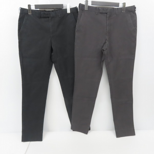 実際に弊社で買取させて頂いたLAD MUSICIAN/ラッドミュージシャン コットンスキニーパンツ 2211-566/44 2点セット