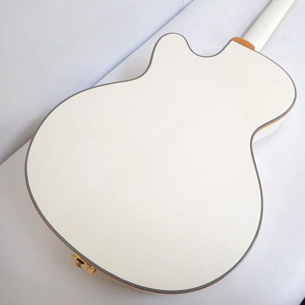 実際に弊社で買取させて頂いた★Epiphone/エピフォン Swingster Royale Pearl White タップスイッチ搭載 フルアコ エレキギター ソフトケース付の画像 7枚目