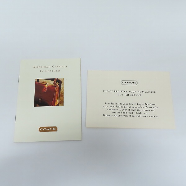 実際に弊社で買取させて頂いたCOACH/コーチ クラッチ/セカンドバッグ 9833の画像 7枚目