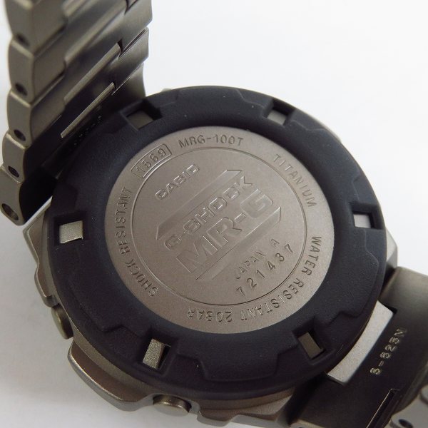 実際に弊社で買取させて頂いたG-SHOCK/Gショック MR-G メタルバンド MRG-100T-8【動作未確認】の画像 3枚目