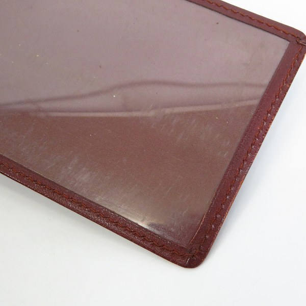 実際に弊社で買取させて頂いたCartier/カルティエ レザー 名刺入れ/カードケースの画像 6枚目