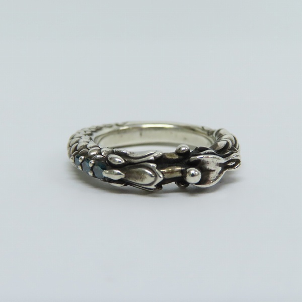 実際に弊社で買取させて頂いた【ギャラ付き】Bloody Mary/ブラッディマリー 四神 青龍 リング/9号の画像 1枚目