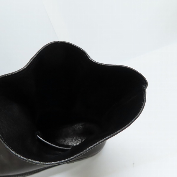 実際に弊社で買取させて頂いたDior HOMME/ディオールオム ベルテッド エンジニアブーツ 40の画像 4枚目