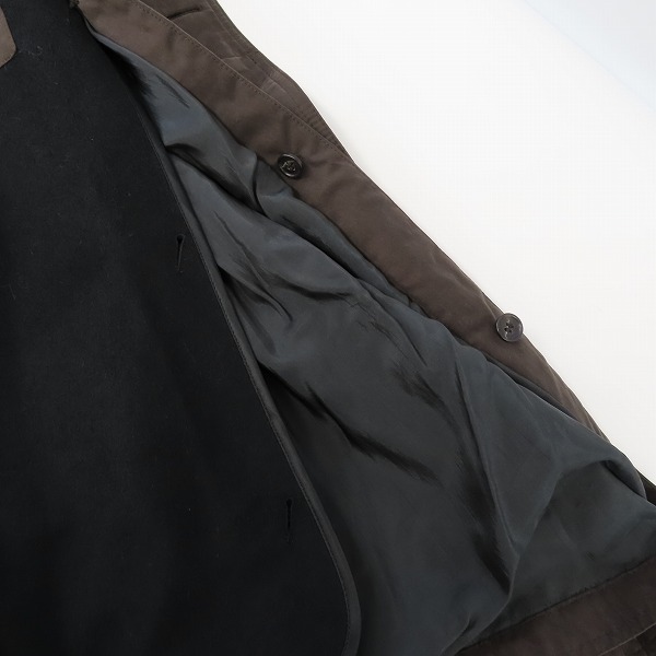 実際に弊社で買取させて頂いたHUGO BOSS/ヒューゴ・ボス ライナー付きロングコート/46の画像 7枚目
