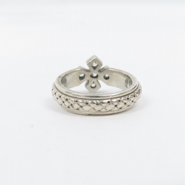 実際に弊社で買取させて頂いたLoree Rodkin/ローリーロドキン ストーン クロスリング/13号の画像 4枚目