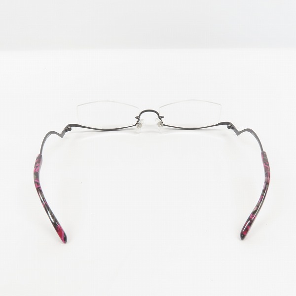 実際に弊社で買取させて頂いたLess than human/レスザンヒューマン アンダーリム メガネフレーム po6po10 59sの画像 2枚目