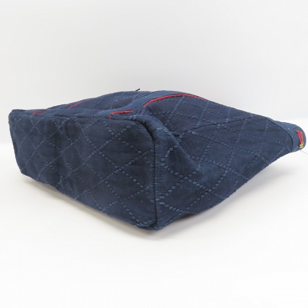 実際に弊社で買取させて頂いたBLUE BLUE/ブルーブルー 藍染め トートバッグの画像 2枚目