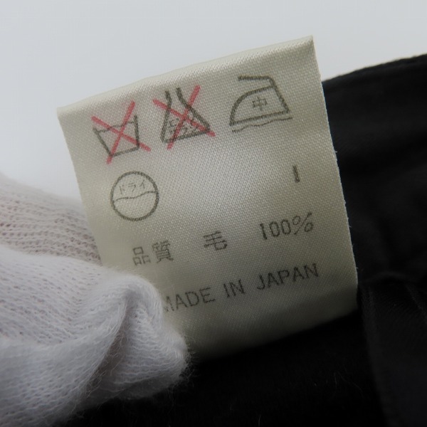 実際に弊社で買取させて頂いたJEAN PAUL GAULTIER HOMME/ジャンポールゴルチェオム ウール スリムパンツ/46の画像 4枚目