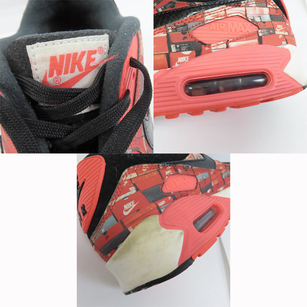 実際に弊社で買取させて頂いたNIKE×atmos/ナイキ×アトモス AIR MAX 90 PRNT エアマックス "WE LOVE NIKE" AQ0926-001/27.5の画像 6枚目