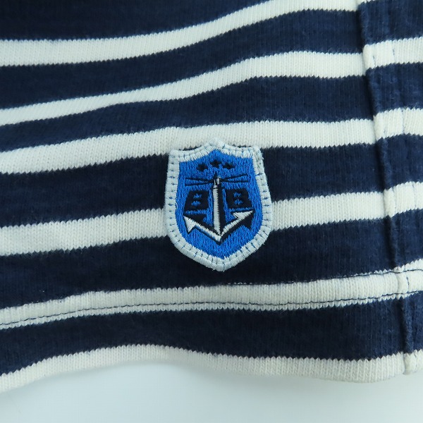 実際に弊社で買取させて頂いたBLUE BLUE/ブルーブルー マリンボーダー ハーフパンツ/XLの画像 6枚目