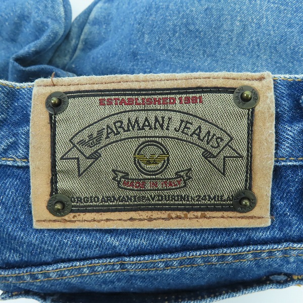 実際に弊社で買取させて頂いたARMANI JEANS/アルマーニジーンズ デニムパンツ/ジーンズ/28の画像 2枚目