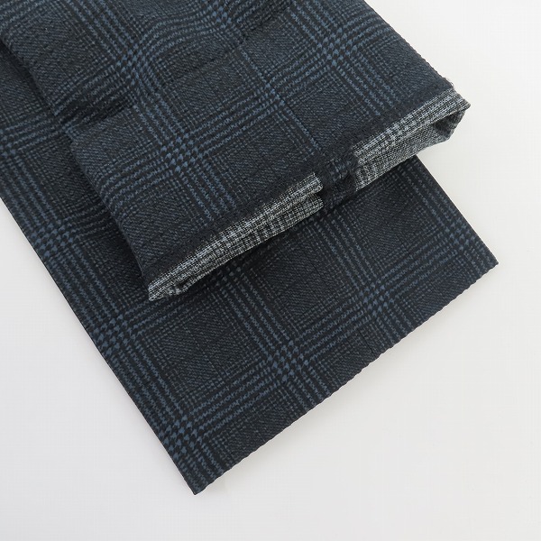 実際に弊社で買取させて頂いたEDIFICE/エディフィス セットアップスーツ チェック柄 20-010-300-2002-1-0/46の画像 8枚目