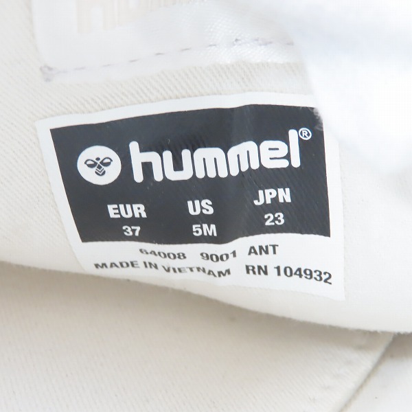 実際に弊社で買取させて頂いたHUMMEL/ヒュンメル スニーカー/シューズ ホワイト系 64008 9001/23の画像 5枚目