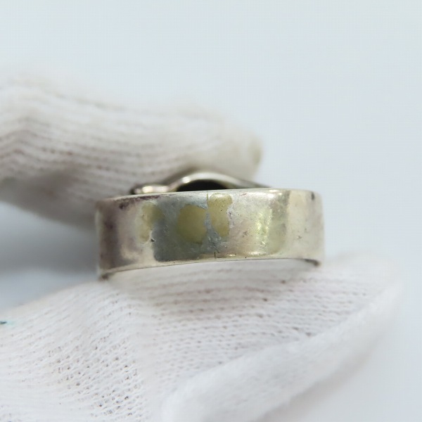 実際に弊社で買取させて頂いた【ギャラ付】CRAZY PIG/クレイジーピッグ CUTAWAY SKULL カットアウェイスカル リング 19.5号の画像 3枚目