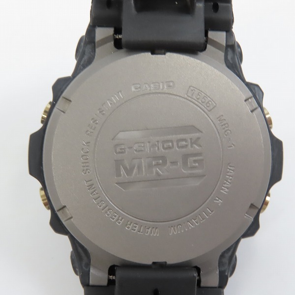 実際に弊社で買取させて頂いたG-SHOCK/Gショック 初代 MR-G MRG-1【動作未確認】の画像 3枚目