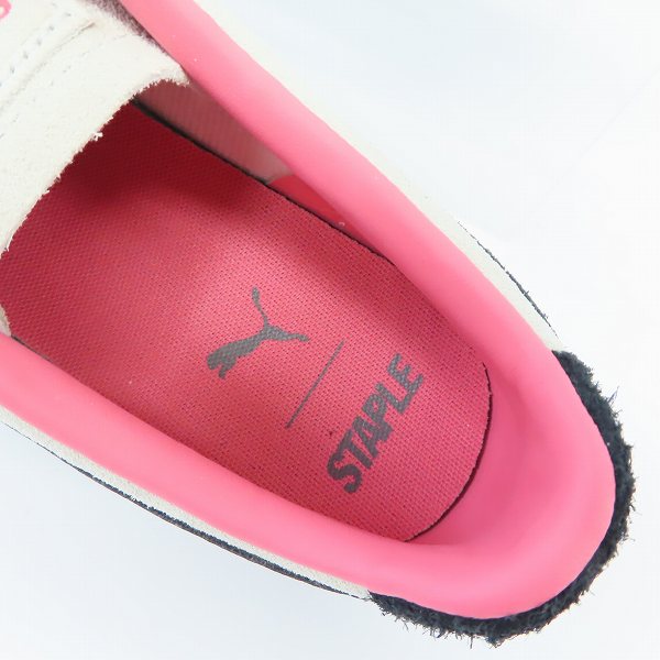 実際に弊社で買取させて頂いた【未使用】STAPLE×atmos×PUMA/ステイプル×アトモス×プーマ SUEDE/スウェード VTG 381160-01/27.0の画像 4枚目